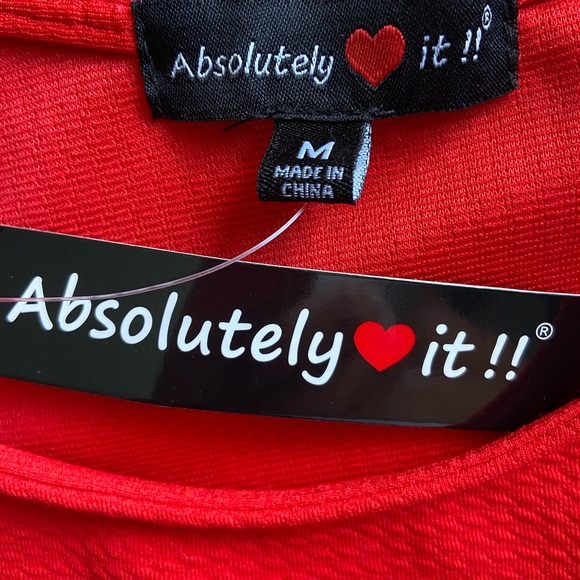 🔥 New with tag- Red Bodycon Dress 🔥 - Picture 6 of 6